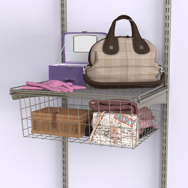 ClosetMaid ShelfTrack Wire Basket AddOn Drawer Wayfair Canada